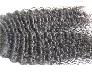 Cabello humano de Color Natural muy rizado - Product Image 3