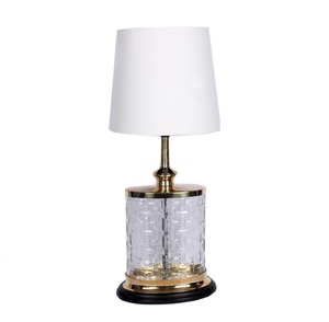Lampe de chevet en cristal, en forme de globe - Product Image 4