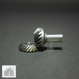 Piezas de engranaje cónico espiral de acero de dirección derecha de alta calidad componentes esenciales para desbrozadoras - Product Image 5