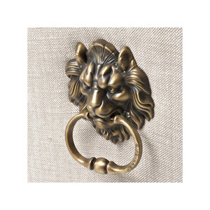 มือจับเสือล่าสุดได้รับความนิยมการออกแบบตกแต่งทองเหลืองทำด้วยมือตกแต่งบ้านอุปกรณ์ตกแต่งผนังงานฝีมือ100% ทำด้วยมือ - Product Image 1