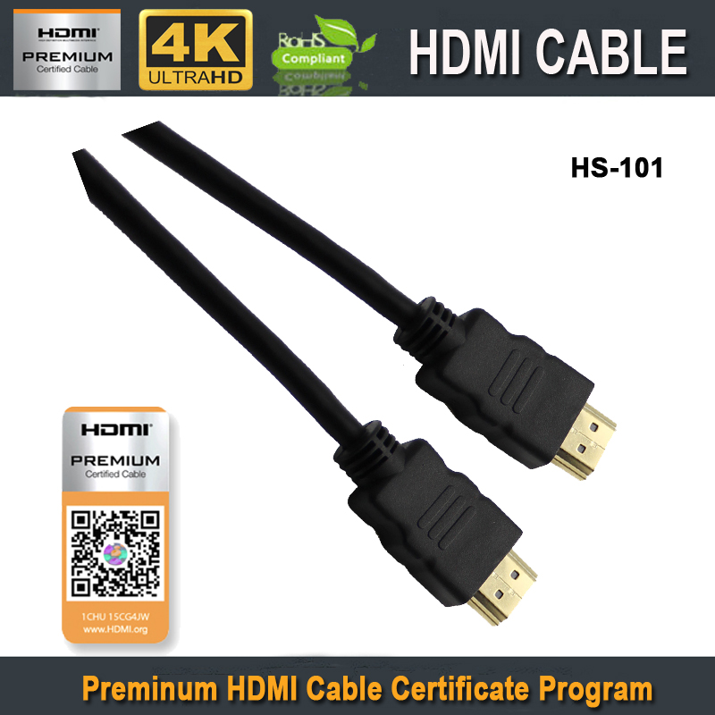 4 м premium компьютер HDMI 2.0 Coverter Кабель-адаптер Поддержка 4 К 2160 P 3D