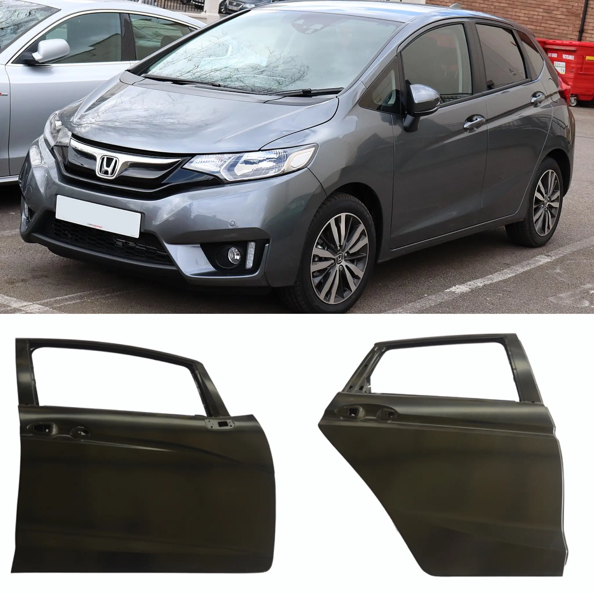High Quality For HONDA Brand Fit Parts Front Door/Right Hand Drive Version For HONDA Fit/Jazz 2015-UP