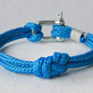   Bracelet en corde élégant fait main, magnifique bracelet à nœuds en corde - Product Image 1