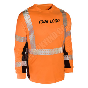Sudadera polar reflectante de seguridad con logotipo personalizado y etiqueta, gran oferta - Product Image 3