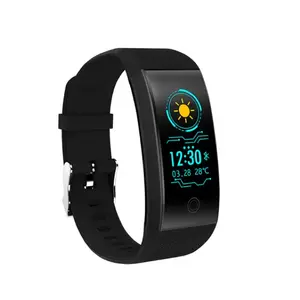 Ixiu IP68 QW18 Smartwatch Hartslagmeter Multi Sport Swim Smart Armband Fitness Polsband Calorieën Horloge