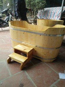 木製バスタブ/バスタブバスルーム/木製フットバスバケット
