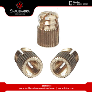 Inserto de espiga de latón pulido listo para pedidos a granel Precio bajo MOQ disponible - Product Image 6