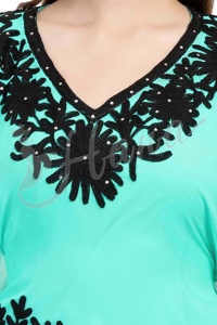 Kaftan pour femmes musulmanes, vêtements islamiques à la mode, style dubaï, robe longue et ample, offre spéciale, - Product Image 5