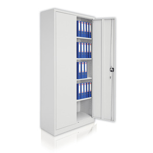 โลหะตู้เก็บเอกสารเฟอร์นิเจอร์สำนักงานพื้นผิวผงไฟฟ้าสถิตชั้นวางปรับที่มีประโยชน์ - Product Image 1