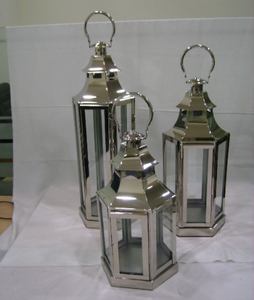 Lanterne à bougie élégante en métal pour la décoration de la maison et du bureau pour l'utilisation de mariage - Product Image 5