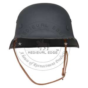 高品質アーミーグリーンM-42空挺部隊戦闘ヘルメット第二次世界大戦時代プレミアムレザークラフトストラップ直接製造会社 - Product Image 5