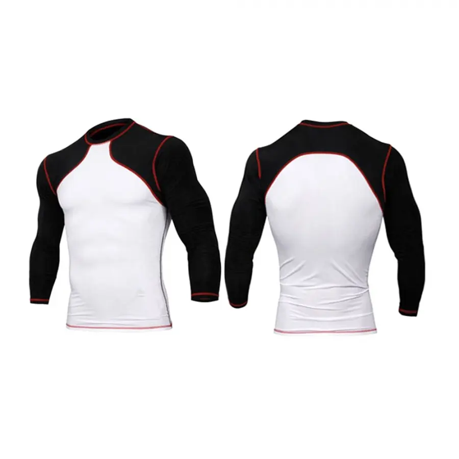 Custom Logo, Designs and Colors Mens Compression Shirts / Base Layer / Rash Guards , Training and Jogging wears Latest