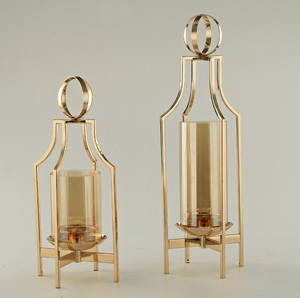 Bougeoir en verre pour décoration de la maison, pour mariage/fêtes - Product Image 5