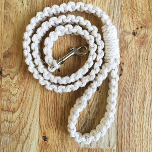Designer Algodão Macramé Rosa Pet Leash <span class=keywords><strong>Handmade</strong></span> Qualidade Premium <span class=keywords><strong>Dog</strong></span> <span class=keywords><strong>Harness</strong></span> - Product Image 2