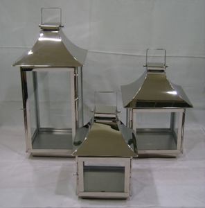 Lanterne à bougie élégante en métal pour la décoration de la maison et du bureau pour l'utilisation de mariage - Product Image 3