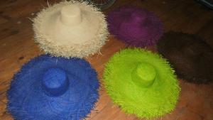 Bện Raffia rơm rộng vành phẳng mũ với rìa mềm phong cách cho giản dị hàng ngày ngoài trời mùa hè du lịch - Product Image 2