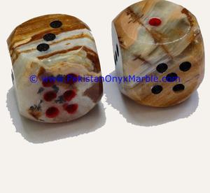 โอนิกซ์ลูกเต๋าที่ทับกระดาษลวดลายความรักที่ซับซ้อนแกะสลักด้วยมือในปากีสถานของขวัญหินที่ไม่ซ้ำกัน - Product Image 6