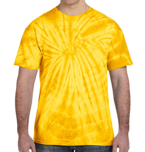 Camiseta de manga corta de algodón para hombre, camisa de cuello redondo personalizada, tie-dye, de verano, nuevo diseño - Product Image 3