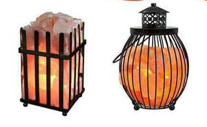 Cestas de madera con forma cuadrada del Himlayan, cesta de flores de Neem con trozos de sal rosa - Product Image 5