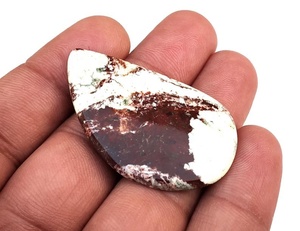 Fabricación india, forma elegante, jaspe de coco Natural, piedras preciosas sueltas, cabujón liso, cristal para curación de cristales, venta al por mayor - Product Image 3