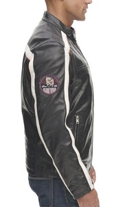 Blouson de moto 2026 noir respirant, imperméable et coupe-vent à manches longues, coupe-vent de course, vêtement de protection pour motard, streetwear - Product Image 4