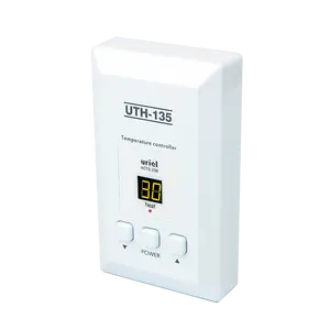 Uriel 디지털 전기 바닥 난방 온도 조절기 (온도 컨트롤러) UTH-135 난방 필름 또는 케이블