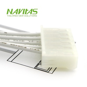 Molex 09-50-1061 5195 6 pines 3,96mm Arnés de cableado personalizado - Product Image 2
