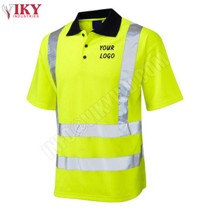 Nouvelle arrivée Offre Spéciale 100% Polyester Hi Viz Polo T-shirt polo réfléchissant de sécurité - Product Image 2