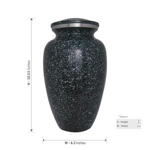 Urna Funeraria de Aluminio Verde con Acabado Lacado - Estilo Americano, Juego de 4 Piezas para Adultos - Product Image 3