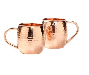 Hammered Copper <b>Moscow</b> <b>Mule</b> <b>Mug</b> for Good Heath Best for All Age Group - Product Image 1