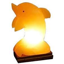 Del Himalaya delfín lámpara de sal USB forma de pescado del Himalaya sal de roca lujo - Product Image 3