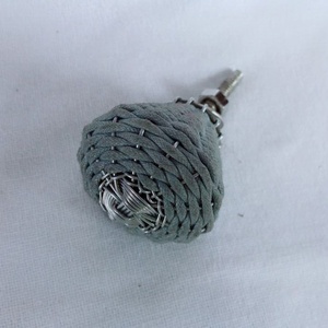 Perilla de yute, manija de herrajes, tirador de cajón de cocina, manijas de tocador de dormitorio, pomo de cajón de gabinete de yute hecho a mano indio - Product Image 2