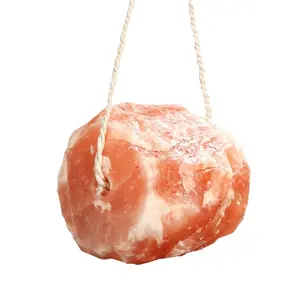 Alliage de sel de poisson himayen, bijou en forme d'animal, roche rose, décontractés
