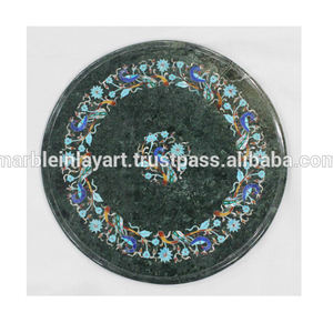 Dessus de Table à incrustation ronde - Product Image 1