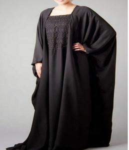 ใหม่อาหรับ Abaya ที่มีการพิมพ์ - Product Image 1