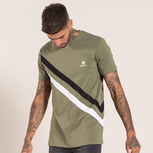 T-shirt respirant à manches courtes en polyester/coton pour homme avec fond carré fabriqué par Hawk Eye Co. (vérifié par PayPal) - Product Image 1