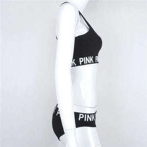 Viky Industries-ropa deportiva, conjunto de Yoga elástico con sujetador acolchado, venta al por mayor y servicios profesionales OEM - Product Image 4