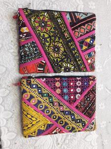 Bolso de mano bohemio chic indio hecho a mano - Product Image 2