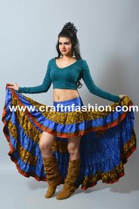 เม็กซิกันเต้นรำสวมกระโปรง-แฟชั่นสวมกระโปรงผู้หญิง-ชายหาดสวมกระโปรงสั้น - Product Image 5