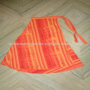 2025 coton Handloom femmes Wrap jupes rondes Om Mantra imprimé pour l'extérieur en gros de l'Inde - Product Image 1