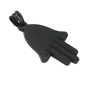 Caliente ojo egipcio de buena suerte Fatima Hamsa mano COLLAR COLGANTE - Product Image 5