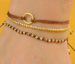 Pulsera tejida Vermeil Hecha a Mano Magia - Product Image 1