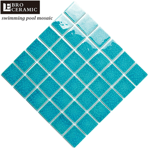 Double Ice Crack Decking <strong>Tiles</strong> Swimming Pool <strong>Mosaic</strong> <strong>Tiles</strong> <strong>Sheet</strong> 48x48mm 100x100mm - Product Image 5