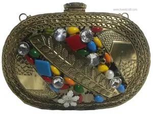2023 sacs à main de luxe bijoux pierre pochette exquis à la main soirée dîner sacs pour les femmes - Product Image 1