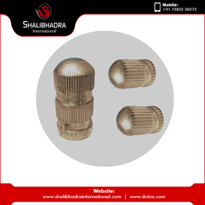 Écrous à insérer ronds en laiton de taille personnalisée de haute qualité Excellente finition Produit en laiton poli - Product Image 6