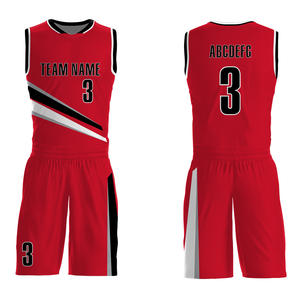 Vente en gros de maillots et shorts de basketball personnalisés Vêtements d'entraînement pour hommes Uniformes réversibles à sublimation pour les équipes scolaires ou de clubs - Product Image 2