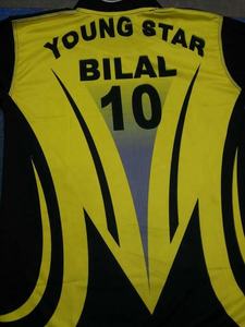 Venta caliente logotipo personalizado camiseta Pantone colores precio bajo Productos de cricket - Product Image 2