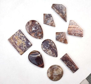 Lote de cabujones de jaspe Natural para hacer joyas, cabujones lisos para hacer joyas, colección de piedras, corte de estilo, buena calidad - Product Image 2