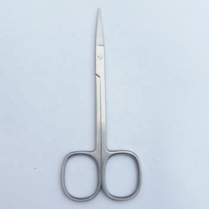 Instruments chirurgicaux ciseaux à Iris pointe droite acier inoxydable 12cm ciseaux de chirurgie dentaire - Product Image 3