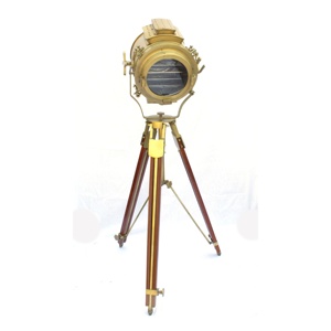 ที่ตั้งฐานขาตั้งสามขาทำจากไม้แบบจุดค้นหาสไตล์โบราณของตกแต่งบ้านสำนักงานร้านอาหารงานแต่งงานทำจากโลหะแบบคริสมาสต์ - Product Image 3